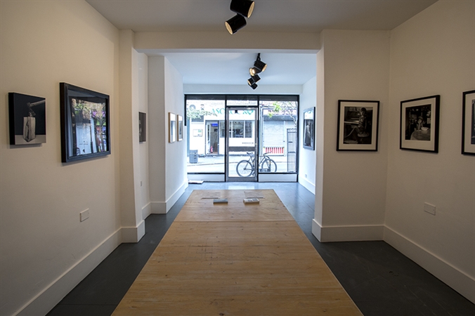 Inside our Gallery - Rough print Gallery in conjunction with White Rabbit Restaurant